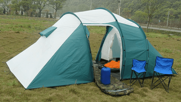 Tent with Seam Taping Breathable Mesh